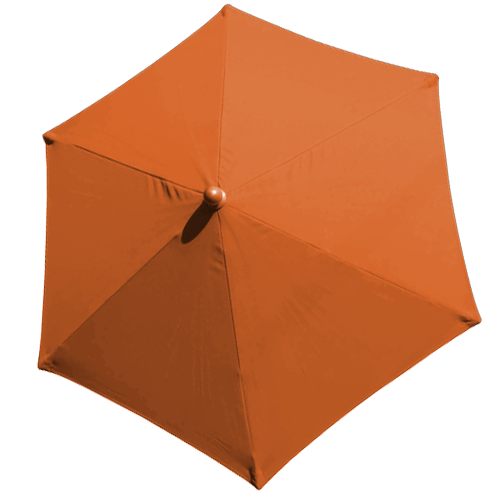 light-orange-umbrella